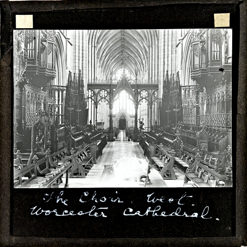 The Choir, West, Worcester Cathedral