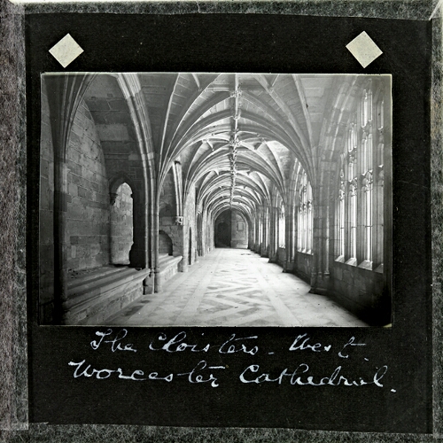 The Cloisters, West, Worcester Cathedral