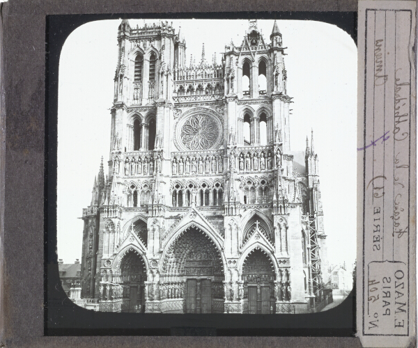 Façade de la cathédrale (ensemble) – secondary view of slide