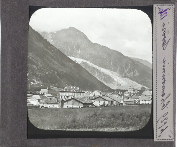 Chamonix, Savoie – secondary view of slide