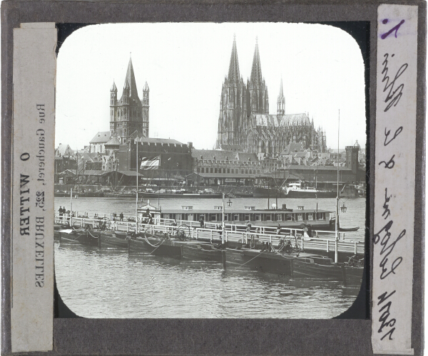 Cologne et le Rhin – secondary view of slide