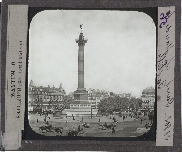 Paris. La place de la Bastille – secondary view of slide