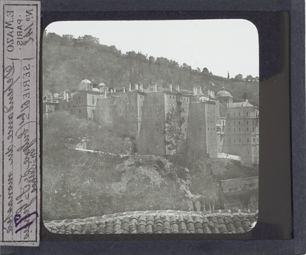 Dépendance du monastère bulgare de Saint-Georges, au Mont Athos – secondary view of slide