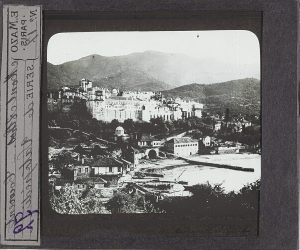 Mont Athos. Couvent de Vatopédi – secondary view of slide