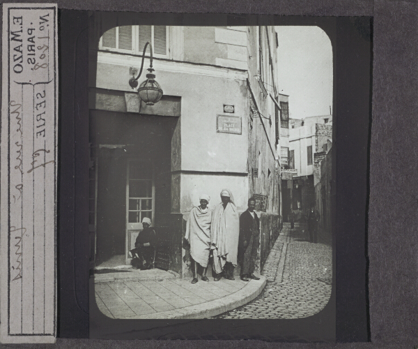 Une rue à Tunis – secondary view of slide