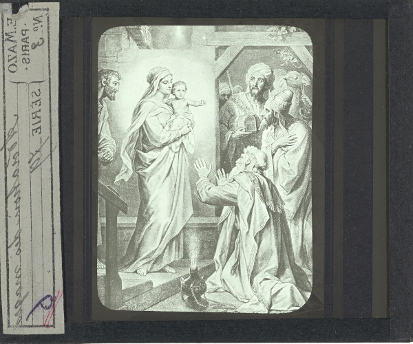 Adoration des Mages – secondary view of slide