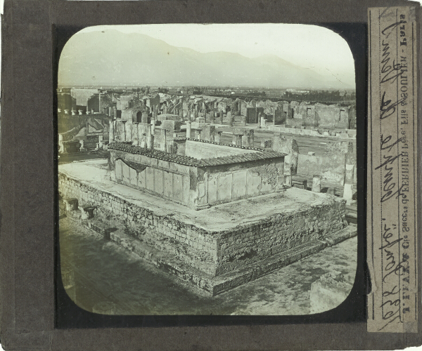 Pompeï. Temple de Vénus – secondary view of slide