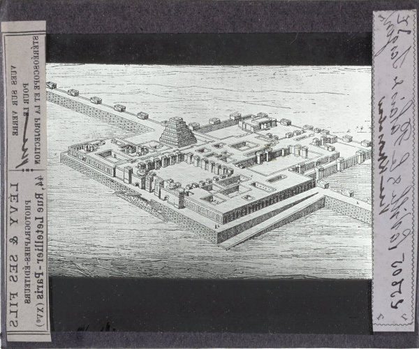 La Ville et le Palais de Sargon, Khorsabad – secondary view of slide