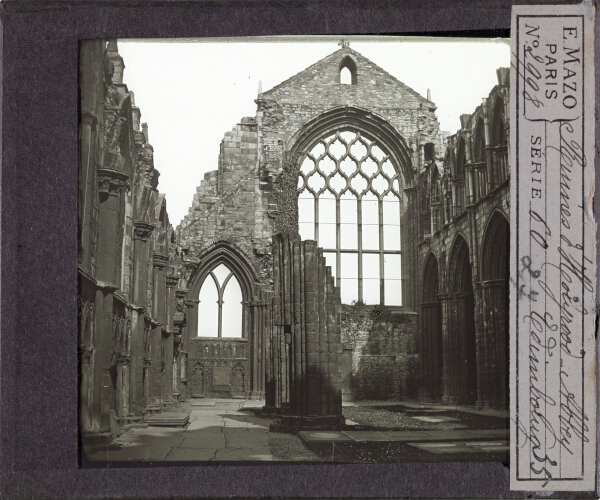 Ruines d’Holyrood-Abbey