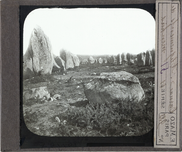 Alignement des menhirs – secondary view of slide