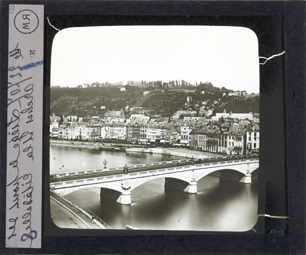 Liège. Le pont des Arches et la citadelle – secondary view of slide