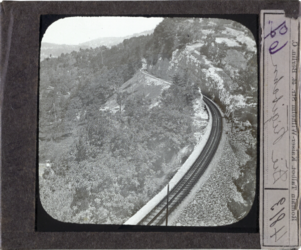 Die Rigibahn – secondary view of slide