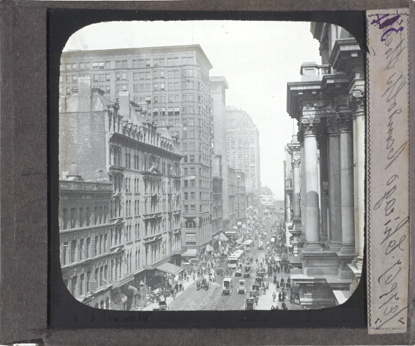 Chicago. Randolph Street – secondary view of slide