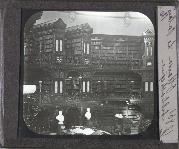 Ottawa. Le Palais -- La bibliothèque – secondary view of slide
