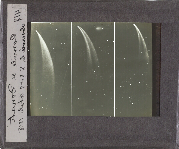 Comète de Donati, observée le 5, 8 et 9 Octobre 1858 – secondary view of slide