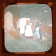 slide image -- A lady came with her children to visit the grave. Katie had recovered