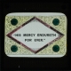 Text: 'His mercy endureth for ever'