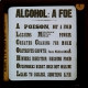 Acrostic -- Alcohol a Foe