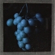 Colour photo of bunch of grapes – Original slide image