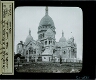 Paris, ensemble de la basilique du Sacré Coeur avec le dôme – Image inverted to correct view