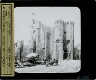 Gand, entrée du château des Comtes – Image inverted to correct view