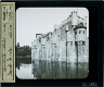 Gand, château des Comtes sur le canal – Image inverted to correct view