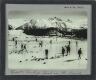 Sport. Curling Spiel in St Moritz
