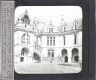 Pierrefonds.La cour, côté du beffroi – Image inverted to correct view