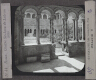 Rome. Cloître St-Jean de Latran – Rear view of slide