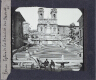 Rome. Eglise de la Trinité des Monts – Rear view of slide