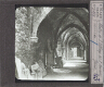 Ruines du cloître de l'abbaye de St-Bavon – Rear view of slide