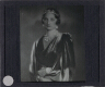 Unidentified woman wearing tiara – Rear view of slide