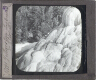 Yellowstone. Les Terrasses de Cléopatre – Rear view of slide