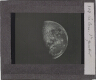 La lune. 1er quartier – Rear view of slide