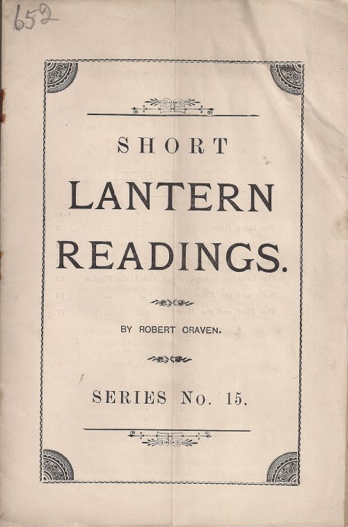 Short lantern readings 15 (1893)