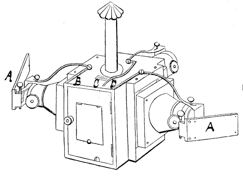 image of  Trinoptric lantern (triunial or triple lantern, maker unknown,  n.d.)