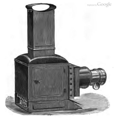 image of  Watson's Phantasmagoria lantern (standard single lantern, Watson & Sons,  n.d.)