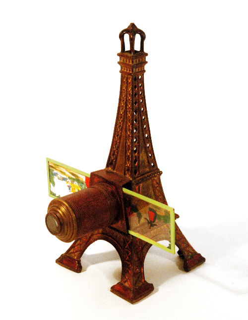 image of  Tour Eiffel lantern: 35cm (toy lantern, Louis Aubert, 1889)