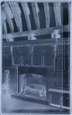 Fireplace in panelled old room – primary version