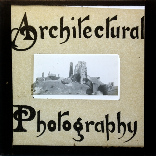 Title slide: Architectural Photography