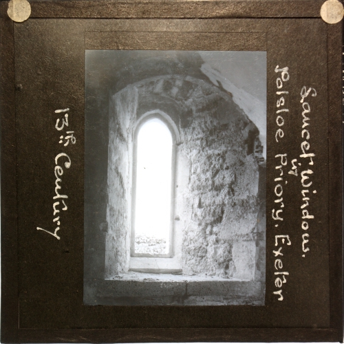 Lancet Window in Polsloe Priory, Exeter -- 13th Century