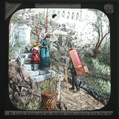Little Mabel and her mother were coming down the steps when Christie arrived– primary version