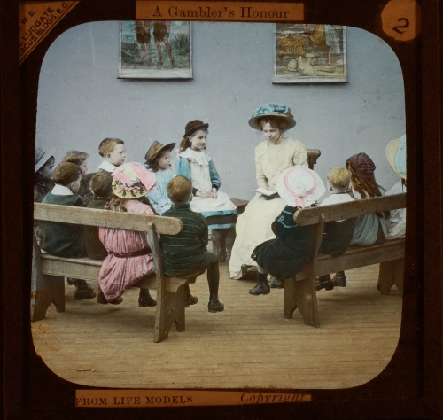 Jessie Rainforth taught the little ones in the infant class