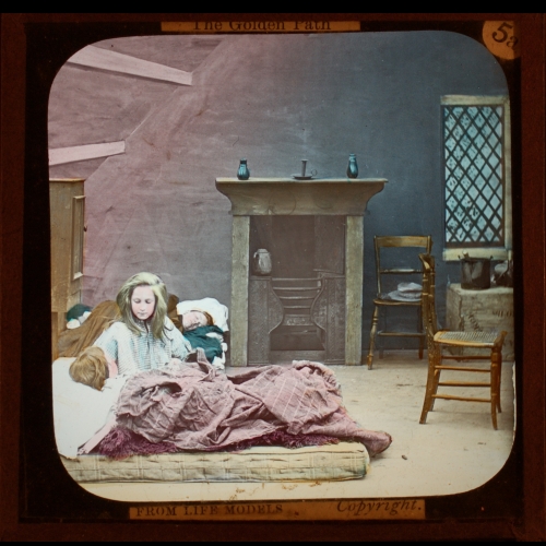 He startled Nellie, who was just dozing off to sleep– primary version