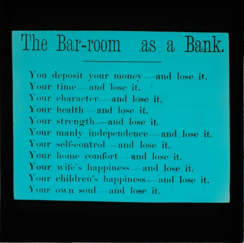 The Bar as a Bank