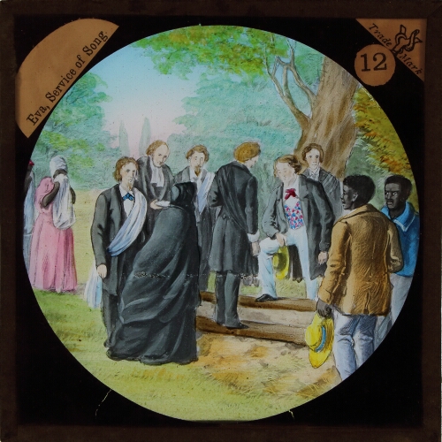 Illustration, Eva's funeral
