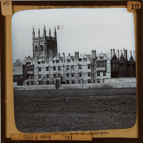 Merton College from the Fields