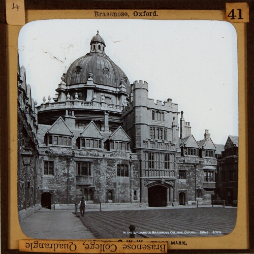 Brasenose College, First Quad.