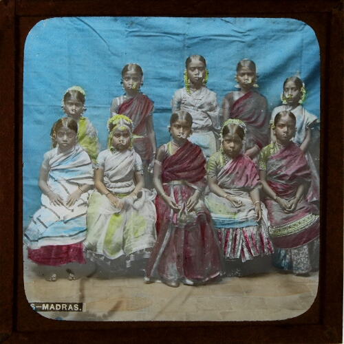 Madras -- Group of high-caste girls