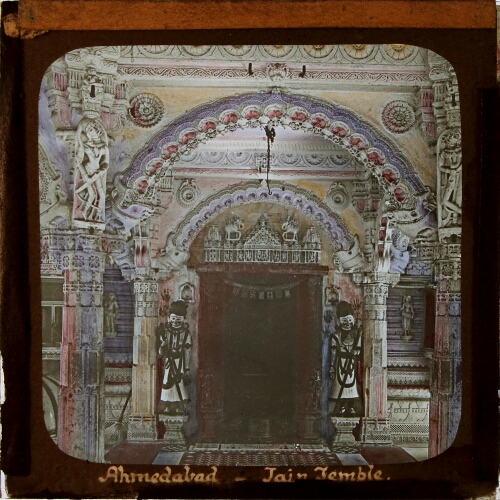 Ahmedabad -- Jain Temple, interior– alternative version